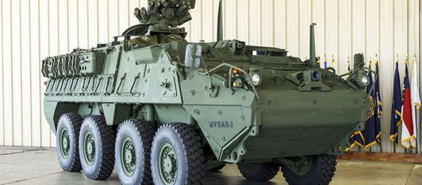 Στην ταχέα ανάπτυξη του Stryker A1 αποσκοπούν οι ΗΠΑ στην Ευρώπη